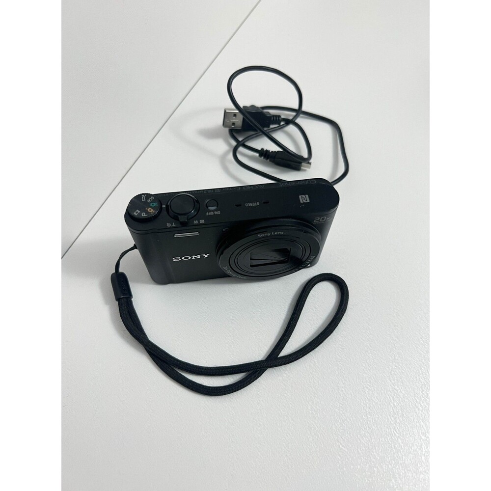 Sony Cyber-shot DSC-WX350 Compact Camera Wi-Fi 20.4MP Black